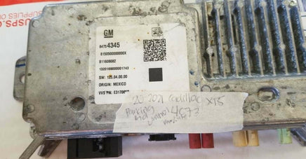 2020-2021 Cadillac XT5 parking aid control module 84754345