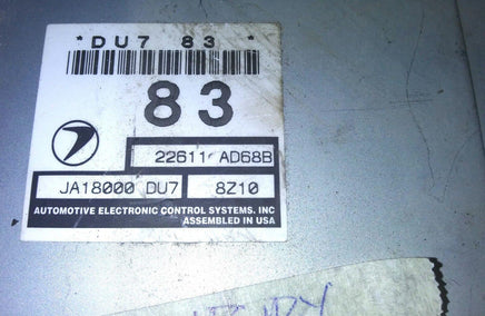 22611 AD68B ecu ecm computer 1999 Subaru Legacy - Swan Auto