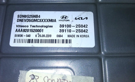 39100-2S042 ecu ecm computer 2023 Hyundai Sonata