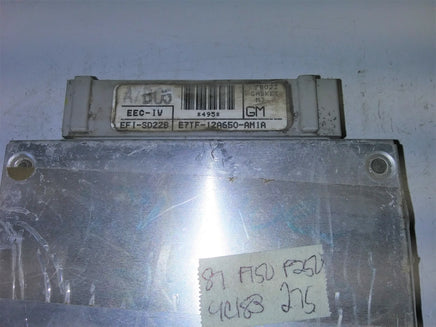 1987 Ford F150 F250 ecu ecm computer E7TF-12A650-AM1A