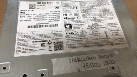 5H0 035 842 C Volkswagen Atlas 2024 navigation receiver module