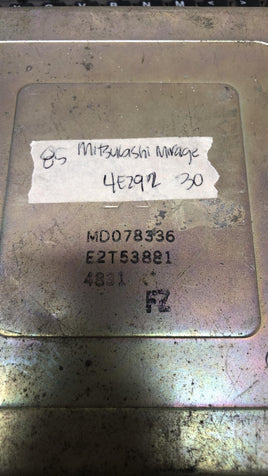 MD078336 Mitsubishi Galant Mirage 1985 ecm ecu computer