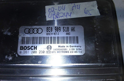 8E0 909 518 AK ecm ecu computer 2002-2004 Audi A4 - Swan Auto