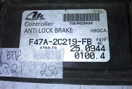 F47A-2C219-FB Ford Explorer 1994 abs anti-lock brake control module