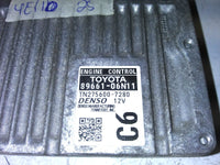 89661-06N11 ecu ecm computer 2016-2017 Toyota Camry