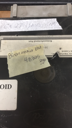 E5ZF-12A650-R1B Merkur Scorpio ecm ecu computer 1985-1989