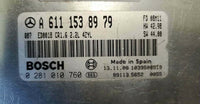 Mercedes C220 ecm ecu computer A 611 153 89 79