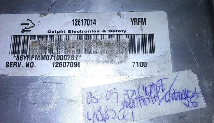 12617014 ecm ecu computer 2008-2009 Buick Enclave or Montana or Uplander
