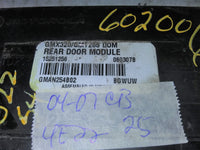 15251256 Cadillac CTS 2004-2007 rear door control module