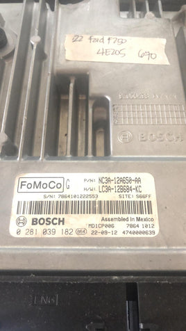 NC3A-12A650-AA ecm ecu computer 2022 Ford F250 F-250