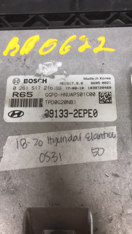 39133-2EPE0 Hyundai Elantra 2018-2020 ecm ecu computer