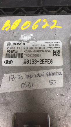 39133-2EPE0 Hyundai Elantra 2018-2020 ecm ecu computer