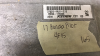 37820-RLV-C12 Honda Pilot 2017 ecm ecu computer