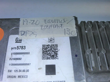 2019-2020 Chevy Equinox of Escalade Video Control Module 84755783