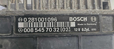 0 281 001 096 ecm ecu computer 1990-1991 Mercedes-Benz 350SD