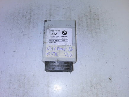2009-2014 BMW 750 tire pressure monitor module 6 790 839-01