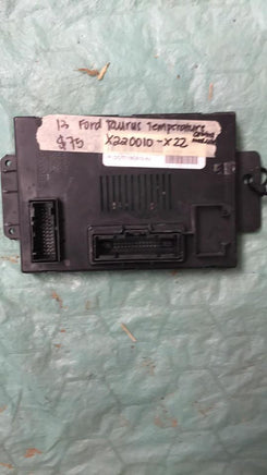 2013 Ford Taurus Temperature control module  DG1T-18C612-AJ