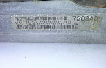 1997 Dodge Caravan ecm ecu computer P04727208AD