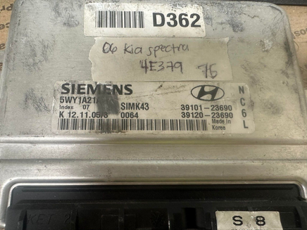 39101-23690 Kia Spectra ecm ecu computer 2006