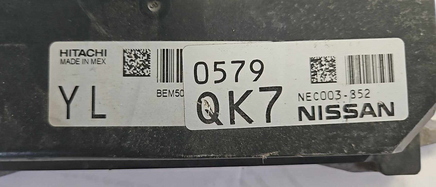 NEC003-852 Nissan Versa 2014-2018 ecm ecu computer