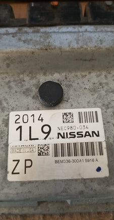 NEC980-034 Nissan Versa 2014-2016 ecm ecu computer