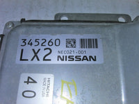 NEC021-001 Nissan Altima 2015-2017 ecm ecu computer