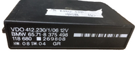 65.71-8 375 498 cruise control module 1998-1999 BMW 328i or 330i