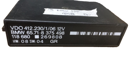65.71-8 375 498 cruise control module 1998-1999 BMW 328i or 330i
