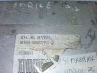 1991 Pontiac Firefird ecu ecm computer 01228547