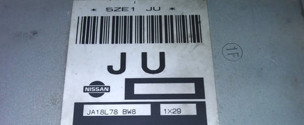 JA18L78 BW8 Nissan Sentra ecm ecu computer