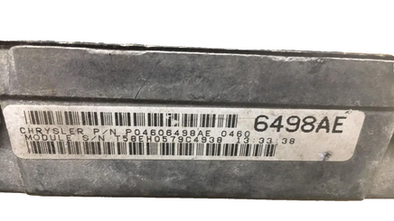 P04606498AE Dodge Avenger or Sebring 1999 ECM Ecu computer