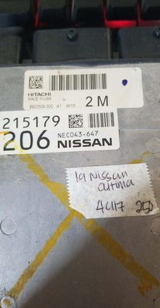 2019 Nissan Altima ecm ecu computer NEC043-647