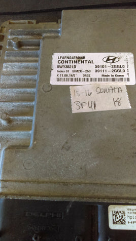 39101-2GGL0 Hyundai Sonata 2015-2016 ECM ECU computer