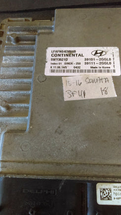 39101-2GGL0 Hyundai Sonata 2015-2016 ECM ECU computer