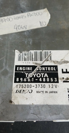 89661-48053 Lexus RX300 1999-2000 ecm ecu computer