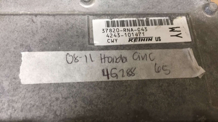 37820-RNA-C43 Honda Civic 2008-2011 ecm ecu computer