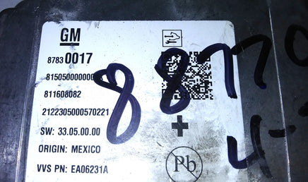 87830017 Video Control Module 2023 Chevy or GMC pickup
