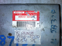 1999 Toyota Solara abs anti-lock brake control module 89540-33120