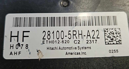 28100-5RH-A22 Honda CR-V CRV 2020-2021 tcm transmission computer