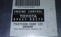 89661-08270 ecm ecu computer 2009-2010 Toyota Sienna