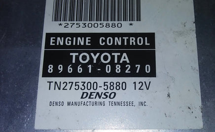 89661-08270 ecm ecu computer 2009-2010 Toyota Sienna