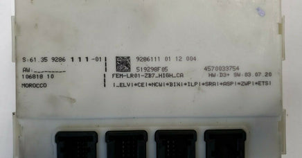 2013-2015 BMW 320 or 328 bcm body control module 9286111