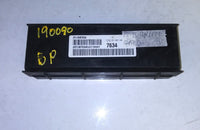(P)13587634 temperature control module 2013-2015 Chevrolet Cruze