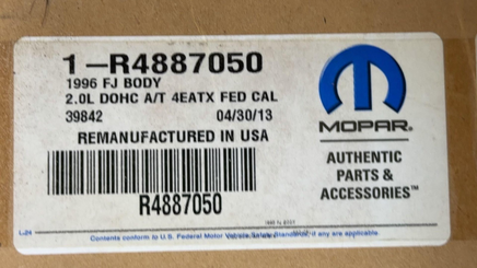 1-R4887050 Dodge Avenger or Chrysler Sebring ECM ecu computer  **REMAN**