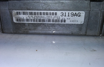 P05033119AG Chrysler PT Cruiser 2001 ecm ecu computer