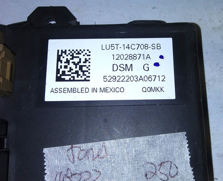 LU5T-14C708-SB Ford Memory Seat Control Module