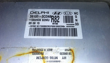 39100-3CDN8 ecm ecu computer 2013-2016 Hyundai Santa Fe