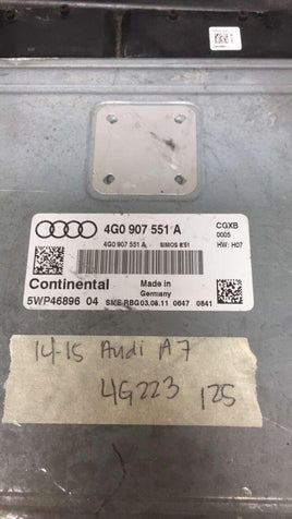 4G0 907 551 A Audi A7 Ecu 2014-2015 - Swan Auto