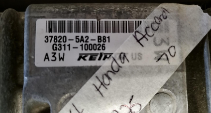 37820-5A2-B81 Honda Accord ecm ecu computer 2014