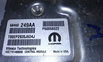 68460249AA ecm ecu computer 2022 Dodge Ram Promaster